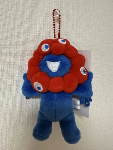 미야쿠미야쿠 볼 체인 마스코트 A 봉제 인형 빨간색 공식 새상품 만박
