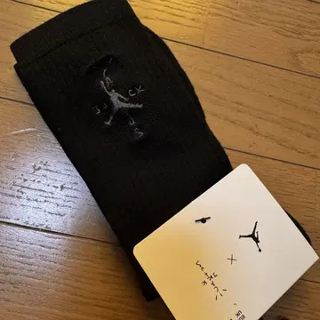 Nike Jordan x Travis Scott Socks 'Black'
