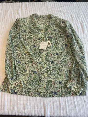 hanano blouse 꽃무늬 블라우스 S 사이즈