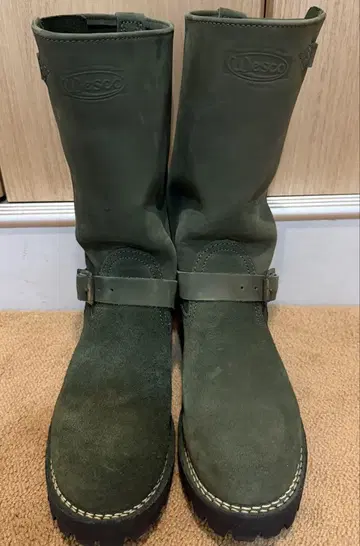 WESCO 엔지니어 부츠 올리브 그린 BL7700100