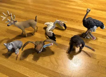 Schleich 동물 피규어 6체 세트