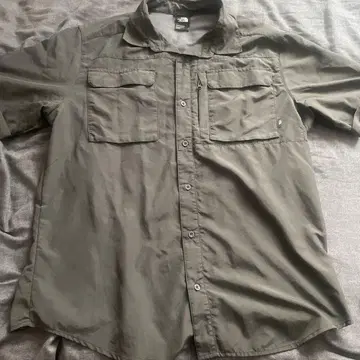 THE NORTH FACE 반팔 셔츠 L 그레이