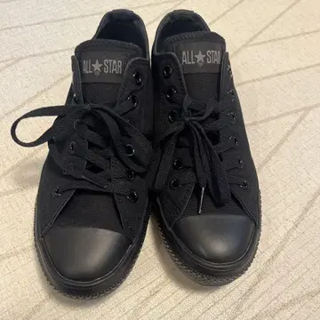 CONVERSE 블랙 스니커즈 25.0 cm