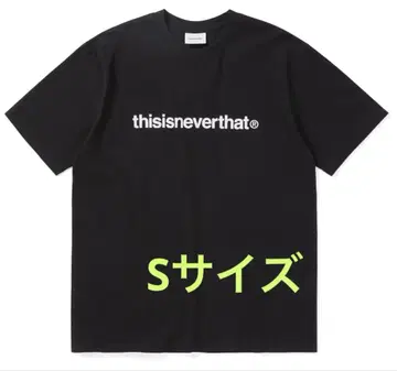 S 사이즈 thisisneverthat 티셔츠 블랙