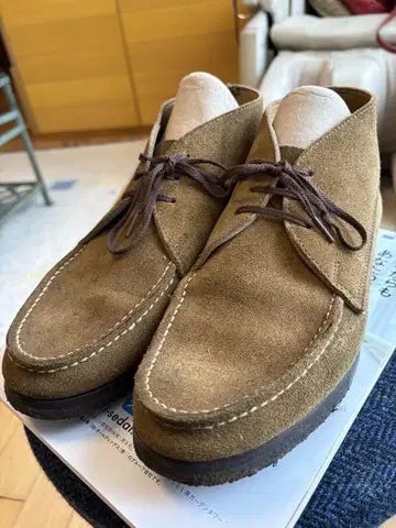 영국제 스웨이드 하프 부츠 26cm