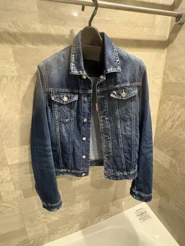 DSQUARED2 다크 블루 데님 자켓 46