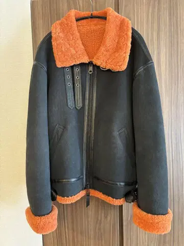 무스탕 자켓 iroquois 이로코이