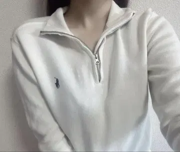 폴로 랄프 로렌 하프 지퍼 맨투맨