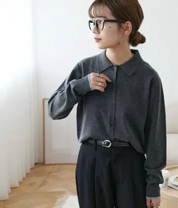 모찌모찌 카라 가디건