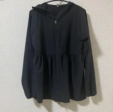 coca UV컷 개더 후드티 M 사이즈 블랙
