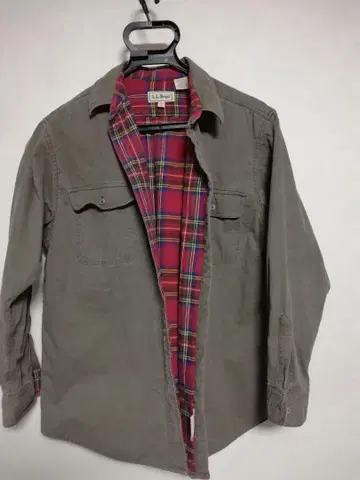 L.L.Bean LL비 플란넬 라이너 코튼 트윌 셔츠