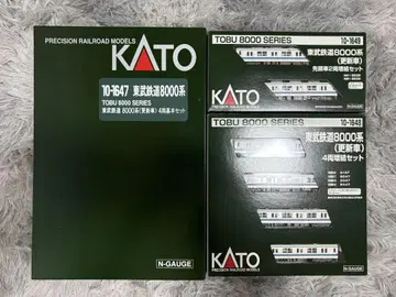 KATO 도부 철도 8000계 N 게이지