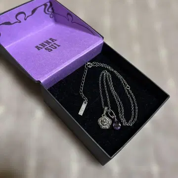 ANNA SUI 장미 925 목걸이