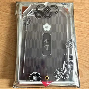 후쿠야 부적 아크릴 프레임 블랙