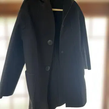후드 부착 체스터 코트 사이즈 9