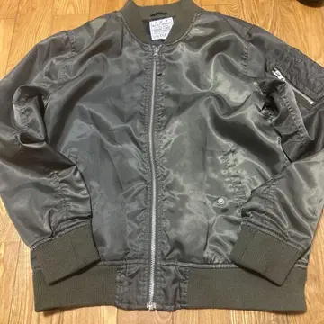MILITARY GARMENTS 단장 MA-1 자켓 올리브 그린