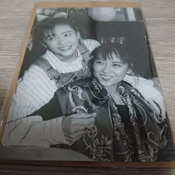 나카야마 미호 브로마이드 흑백 사진