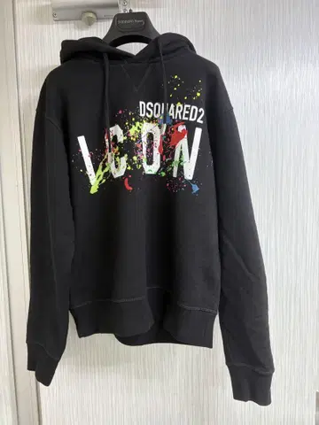 디스퀘어드 icon 후드티 블랙 XS