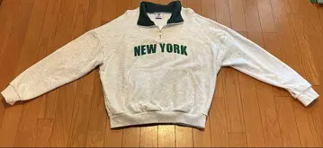 NEW YORK 프린트 맨투맨