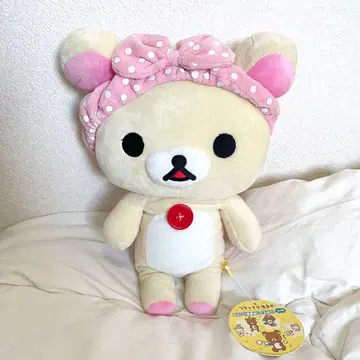 코리락쿠마 느긋한 온천 봉제 인형 XL 리락쿠마 산엑스 레트로