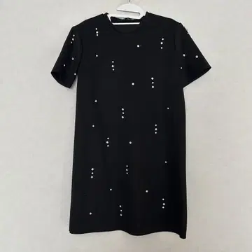 ZARA 큐빅 페이크 스웨이드 미니 원피스