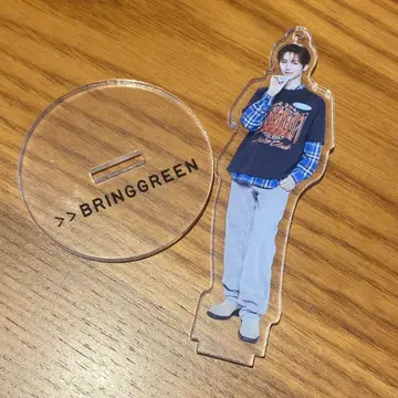 안신 아크릴 스탠드 보플2 한정판 올리브영 브링그린