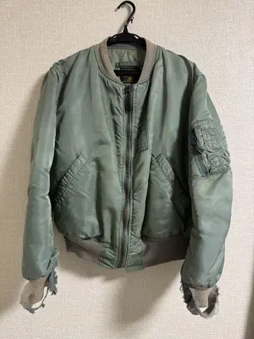 50s 복각 USA제 ALPHA MA-1 플라이트 자켓