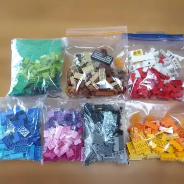 LEGO 블록 다색 세트