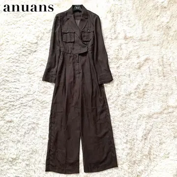 미사용급 anuans 25년 모델 사파리 시어 올인원 원피스