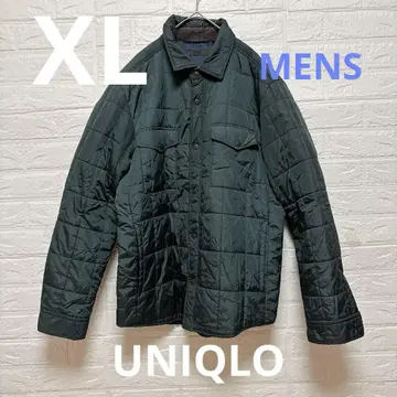 [ 유니클로 ] 패딩 자켓 퀼팅 블루종 남성용 XL 그린