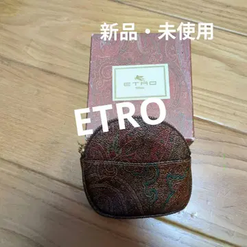 [ 새상품 미사용 ] ETRO 코인 케이스 페이즐리 무늬