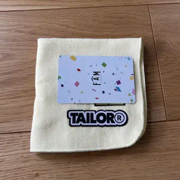 TAILOR 팝업 한정판 핸드 타월