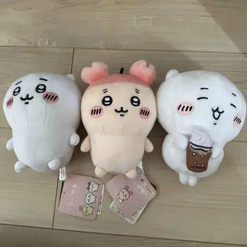 치이카와 포테타마 봉제 인형과 프라이스 봉제 인형