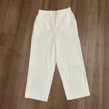 Ballsey 화이트 와이드 팬츠