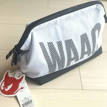 미사용 새 상품 택 포함 와 WAAC 골프 메쉬 파우치