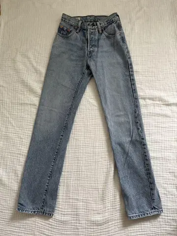 Levi's 501 라이트 블루 데님