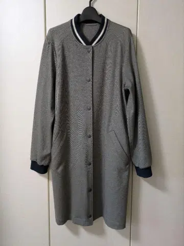 CARA O CRUZ 노카라 코트 그레이