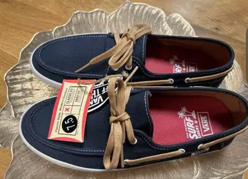 VANS SURF 슬립온 네이비 7.5