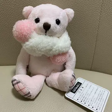 애프터눈 티 곰 봉제 인형 마스코트 스트랩 테디베어