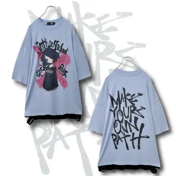 NieR HEM-DAMAGED NOISE GRAPHIC TEE