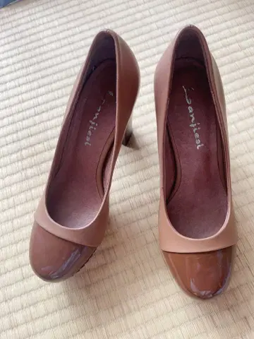 소가죽 패션 하이힐 23.5cm