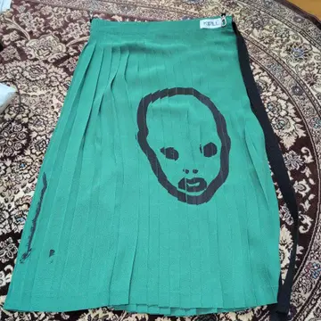 KIDILL 롱 플리츠 스커트