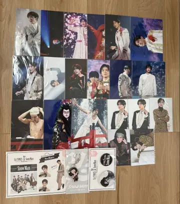 메구로 렌 타키자와 가부키 ZERO 스노우 칠 키링 스티커 캔뱃지