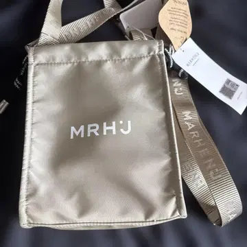 MRH J 숄더백 베이지