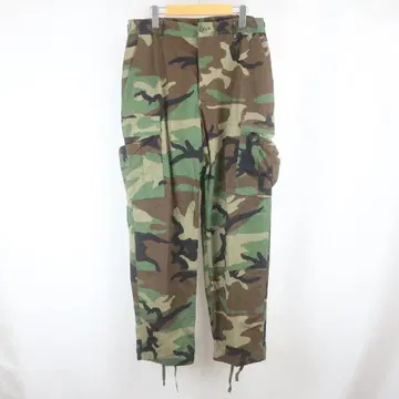 새상품급 90s US ARMY 우드랜드 카모 밀리터리 카고 팬츠