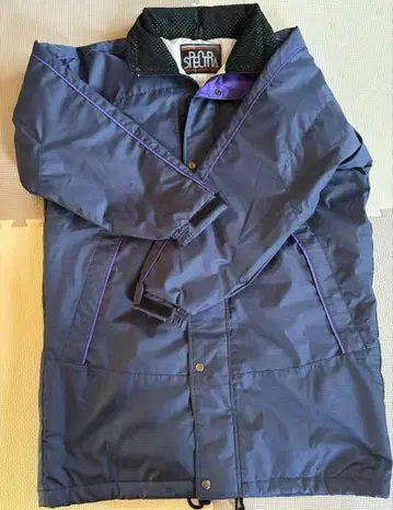 SPALDING 코트 면 안감 네이비 빅 사이즈 남성용 L 겨울