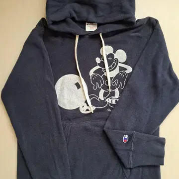 Champion REVERSE WEAVE 미키 후드티 네이비