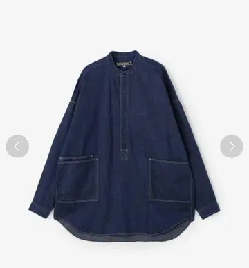HAVERSACK 데님 풀오버 셔츠 하버색 MEN