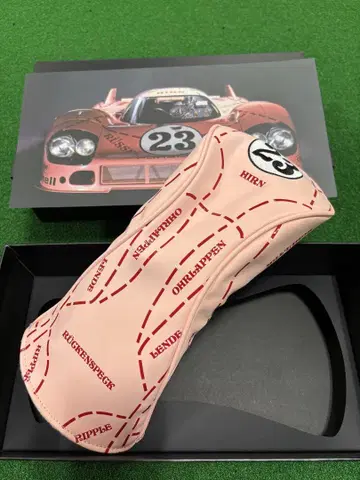 Porsche Driver Cover Pink Pig 골프헤드커버