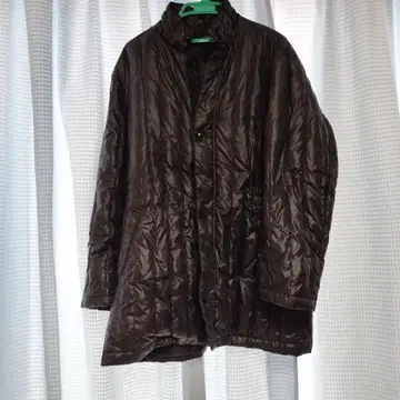 다크 브라운 다운 자켓